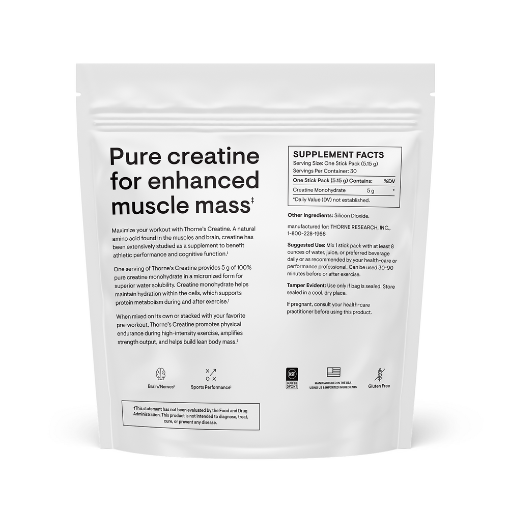 Thorne Creatine Travel Packs
