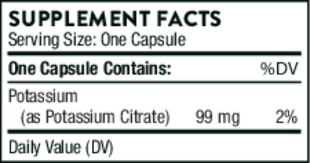 Thorne Potassium Citrate