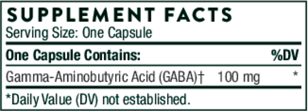 Thorne PharmaGABA-100