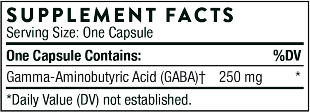 Thorne PharmaGABA-250