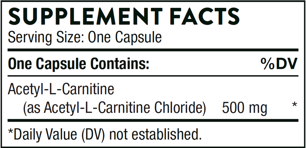 Thorne Acetyl-L-Carnitine