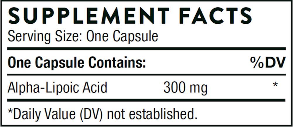 Thorne Alpha-Lipoic Acid
