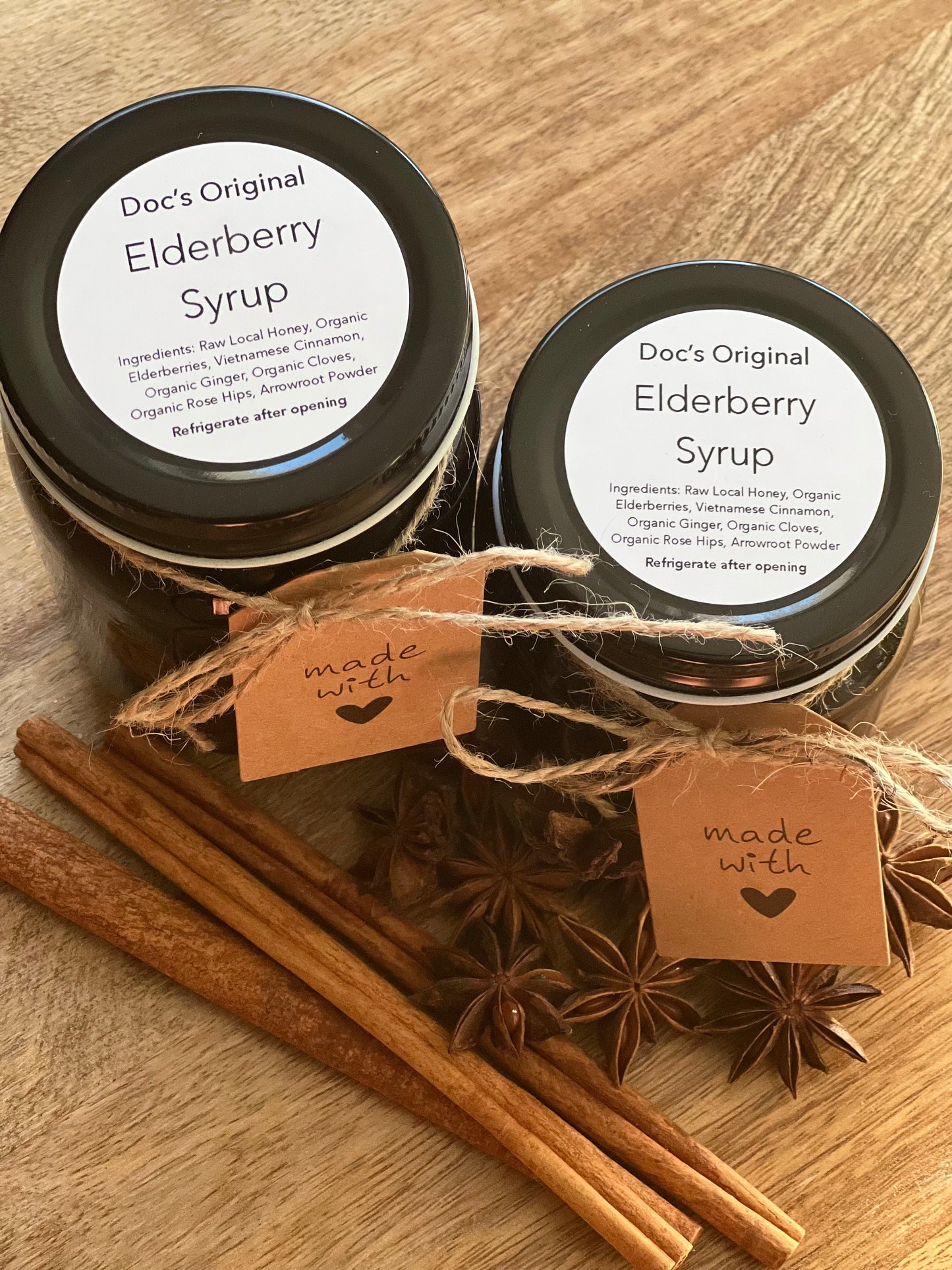 Doc’s Original Elderberry Syrup (16oz)