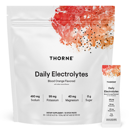 Thorne Daily Electrolytes Blood Orange NFS Certified For Support