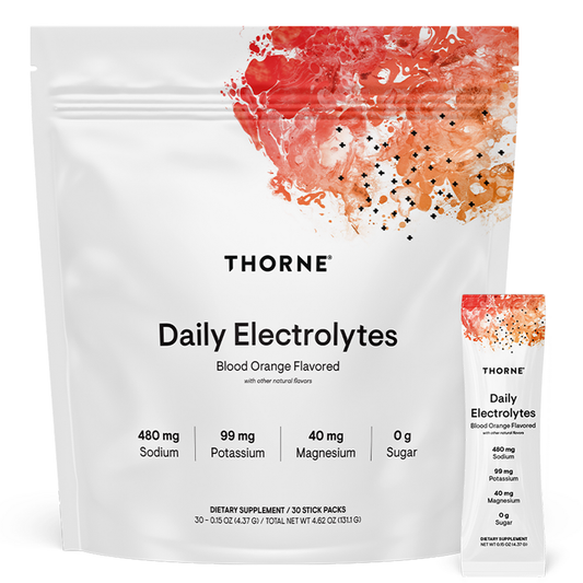 Thorne Daily Electrolytes Blood Orange NFS Certified For Support
