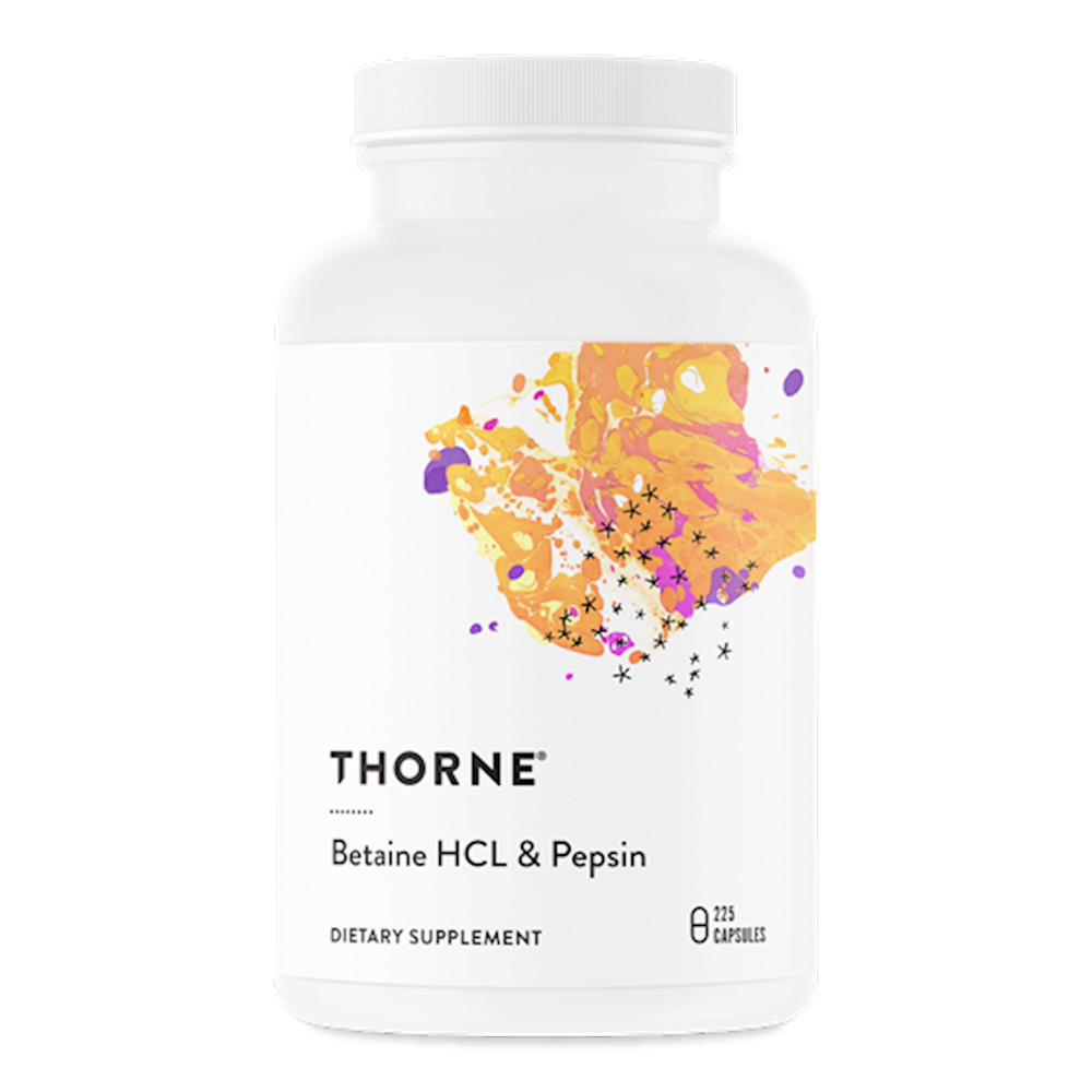 Thorne Betaine HCL&Pepsin