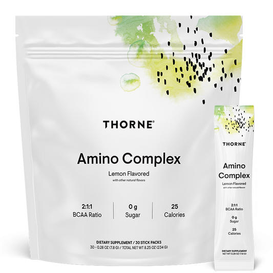 Thorne Amino Complex Travel Packs Lemon