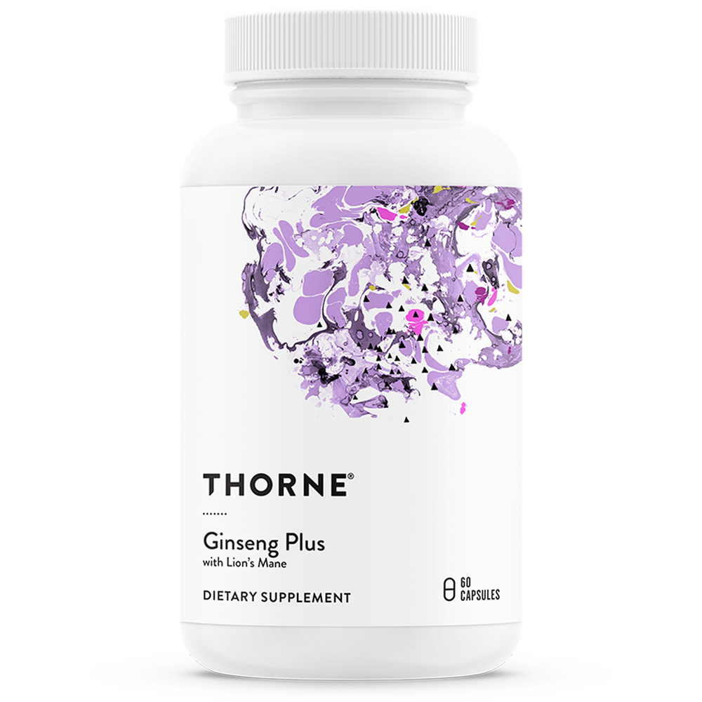 Thorne Ginseng Plus with Lion's Mane