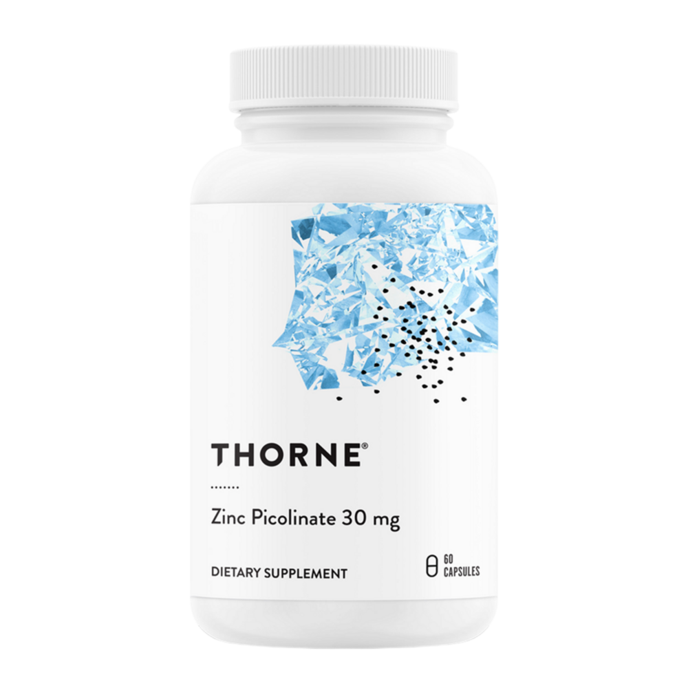 Thorne Zinc Picolinate 30mg - NSF Certified for Sport