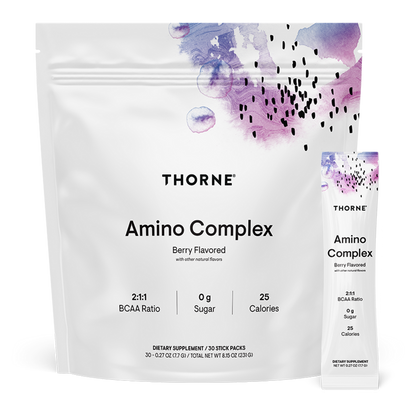 Thorne Amino Complex Travel Packs Berry