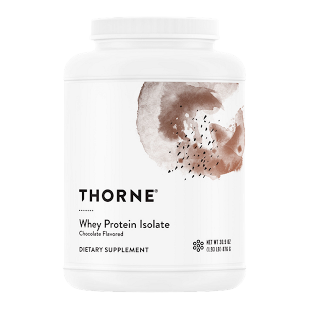 Thorne Whey Protein Isolate - Chocolate NSF CERTIFIED FOR SPORT