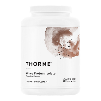 Thorne Whey Protein Isolate - Chocolate NSF CERTIFIED FOR SPORT