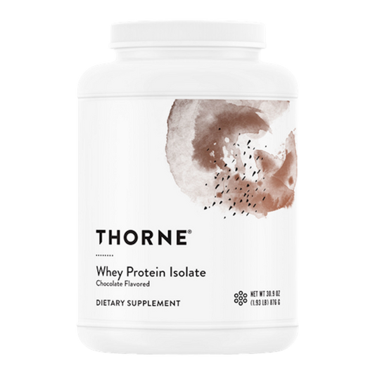 Thorne Whey Protein Isolate - Chocolate NSF CERTIFIED FOR SPORT