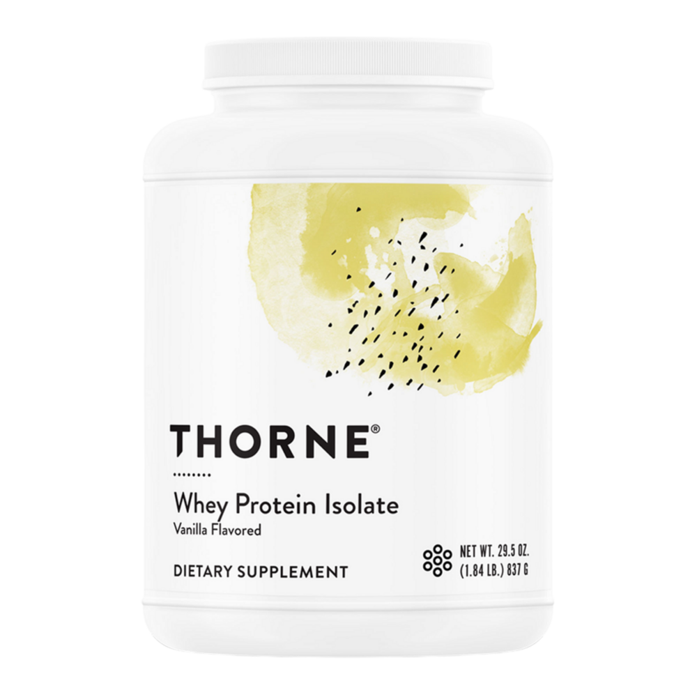 Thorne Whey Protein Isolate - Vanilla NSF CERTIFIED FOR SPORT