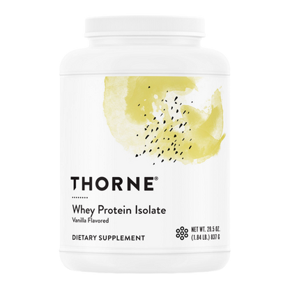 Thorne Whey Protein Isolate - Vanilla NSF CERTIFIED FOR SPORT