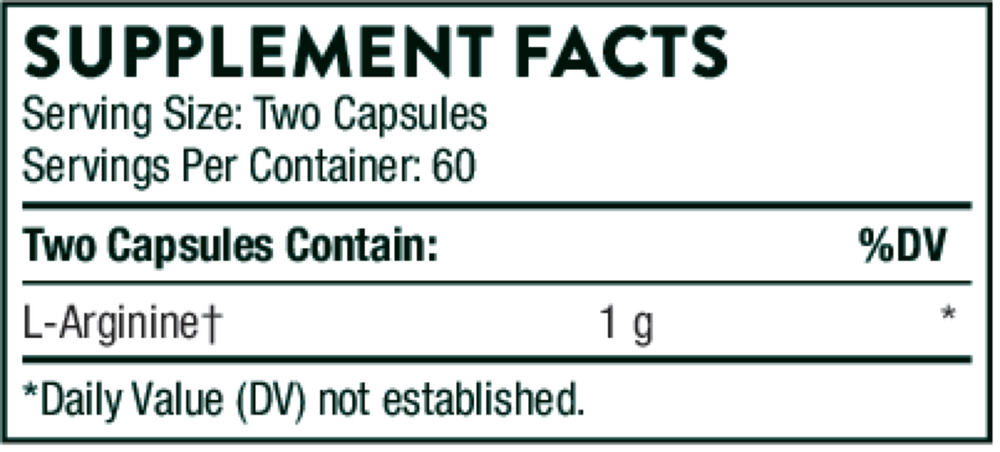 Thorne L-Arginine - Sustained Release (formerly Perfusia-SR)