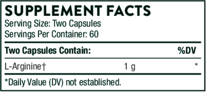 Thorne L-Arginine - Sustained Release (formerly Perfusia-SR)