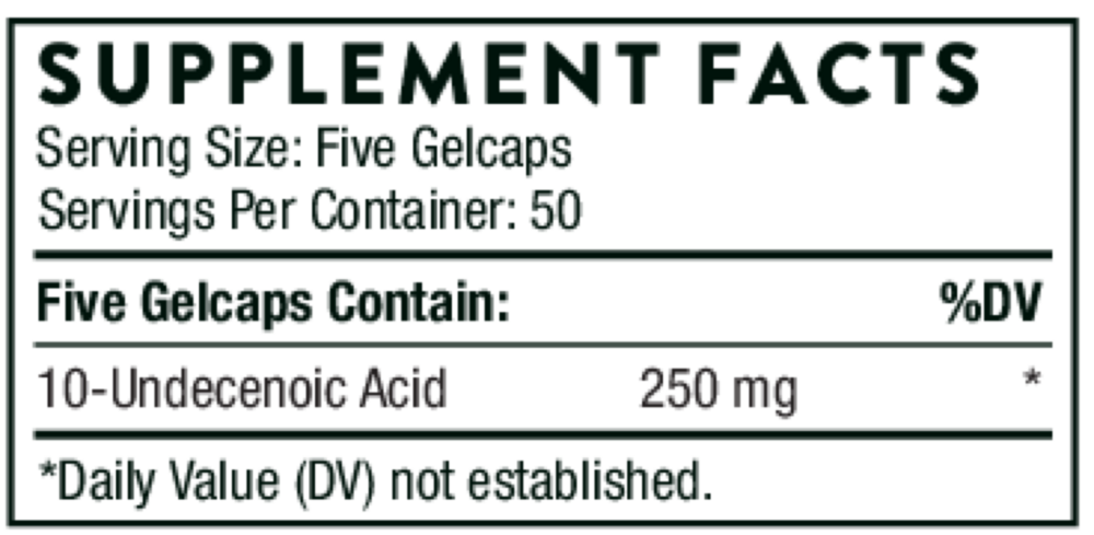 Thorne Undecylenic Acid (formerly Formula SF722)
