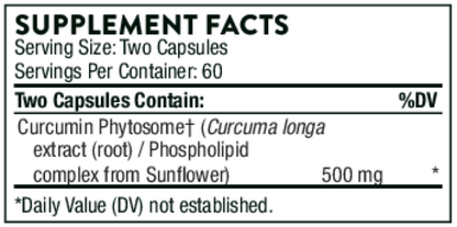 Thorne Curcumin Phytosome 500 mg
