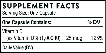Thorne Vitamin D-1,000