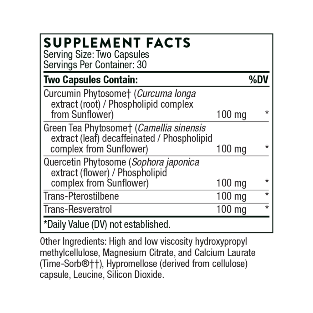 Thorne Reservatrol Complex (formerly PolyResveratrol-SR)