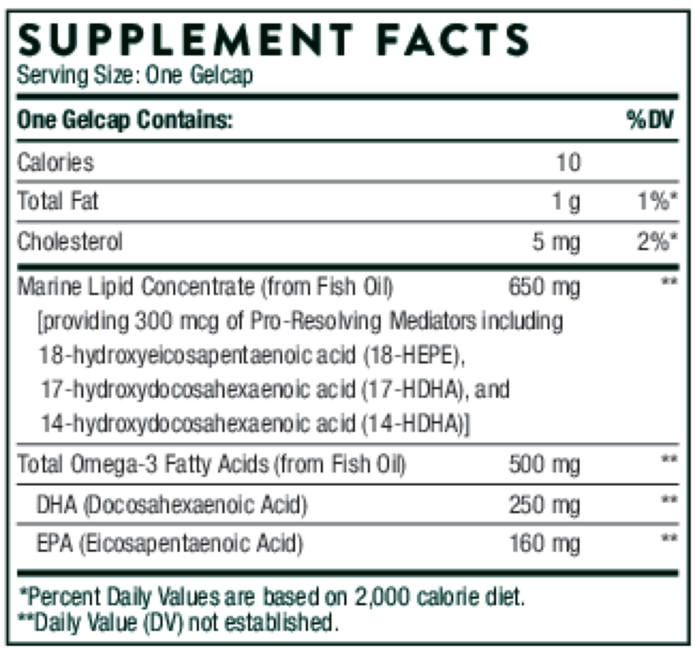 Thorne Pro-Resolving Mediators