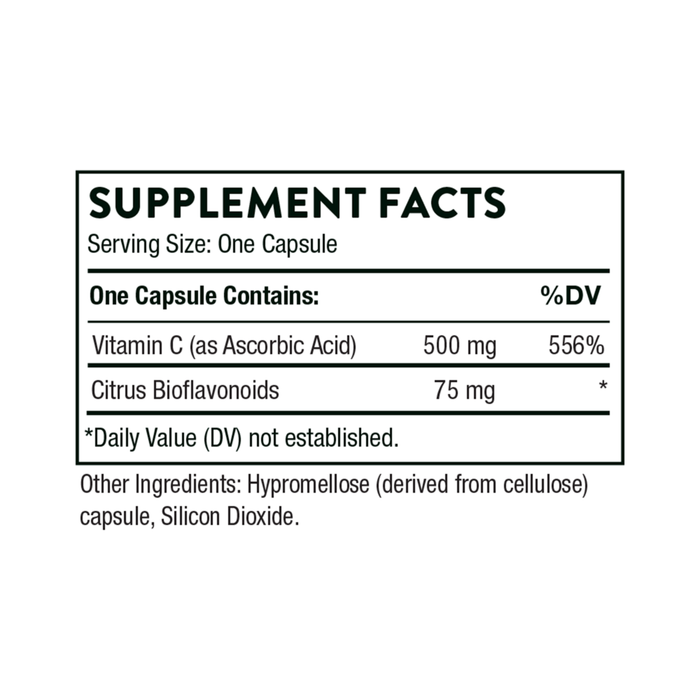 Thorne Vitamin C 500 mg