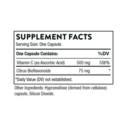 Thorne Vitamin C 500 mg