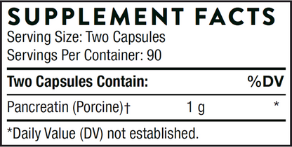 Thorne Pancreatic Enzymes