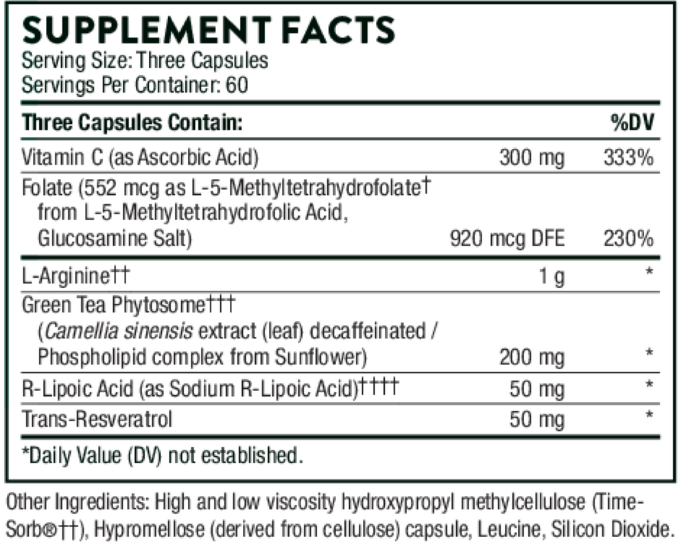 Thorne L-Arginine Plus (formerly Perfusia Plus)