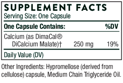 Thorne Calcium (formerly DiCalcium Malate)