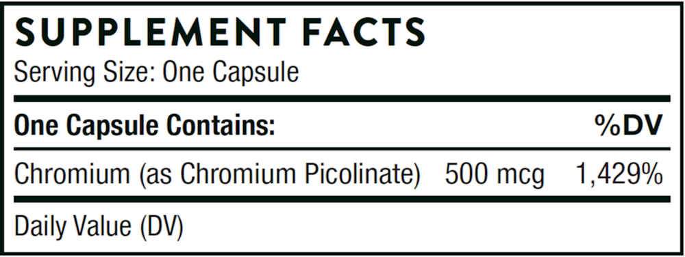 Thorne Chromium Picolinate