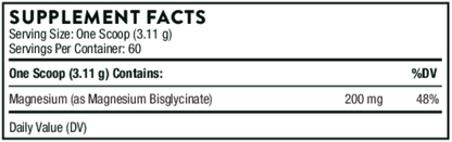 Thorne Magnesium Bisglycinate NSF Certified For Sport