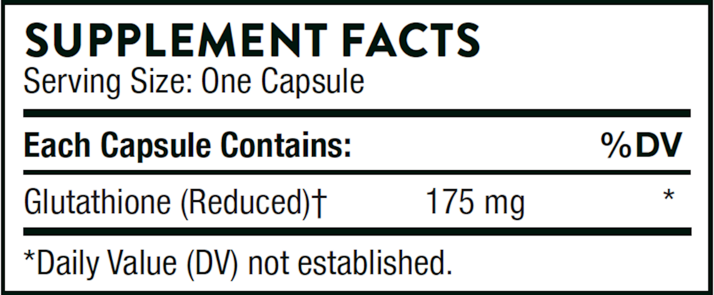 Thorne Glutathione-SR NSF Certified For Sport