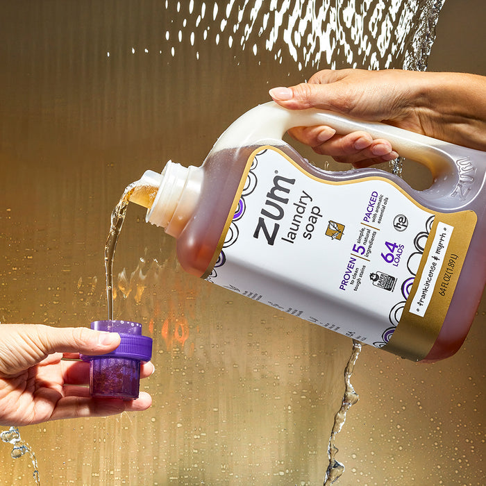 Frankincense & Myrrh 64 oz. Zum Laundry Soap
