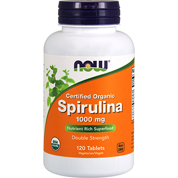 Organic Spirulina 1000 mg 120 tabs